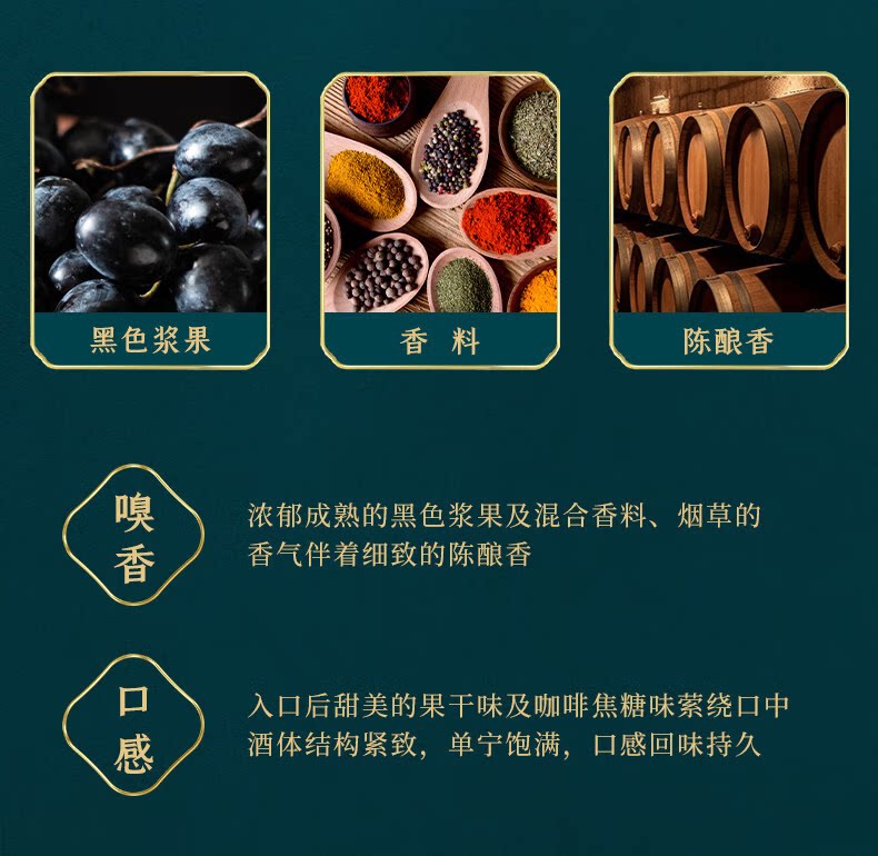 安享好物 安享D级葡萄酒-长城龙年生肖葡萄酒 国标 