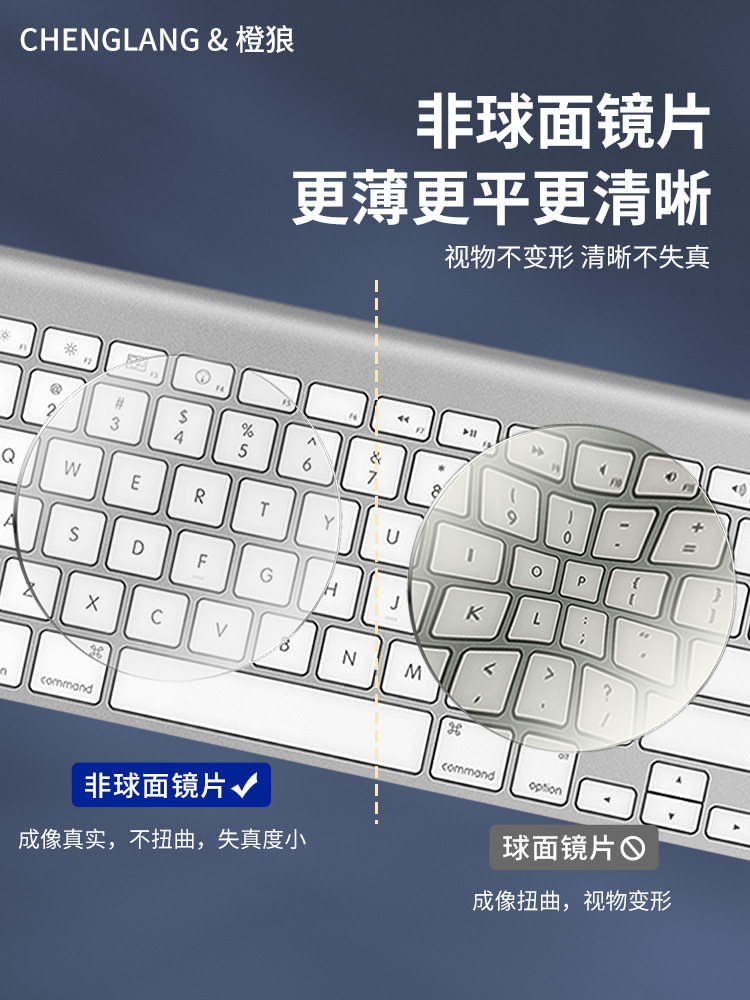 Ultra-Light Pure Titanium Myopia Glasses Frame for Men, Can Be Customized with Prescription, Astigmatism, and Blue Light Protection, Eyeglass Frames for Women, Online Prescription Glasses