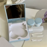 Ретро брендовые невидимые портативные очки, коробка для хранения, простой и элегантный дизайн