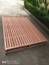 1 5 meters plus high solid wood bed board willow eucalyptus ribs frame plus hard mattress 1 8 meters waist protection tatami double modern