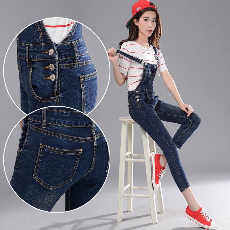 Cowboy Hug Bag Pants Woman 2019 Spring 100 Hitchhiking slim High waist 90% Pants Small Summer