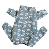 安班 2019 весна и осень тонкая четверодочная одежда Тедди Биксионг VIP длинные ноги антистатическая домашняя базовая одежда