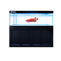 Giant Ren Dragon Fish Tank Living Room Large Floor Home Aquarium Ingen Screen Double Bottom Gold Fish Tank Super White Vat