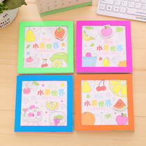 Korean stationery fluorescent color origami color children handmade paper color paper paper cut square children puzzle stationery