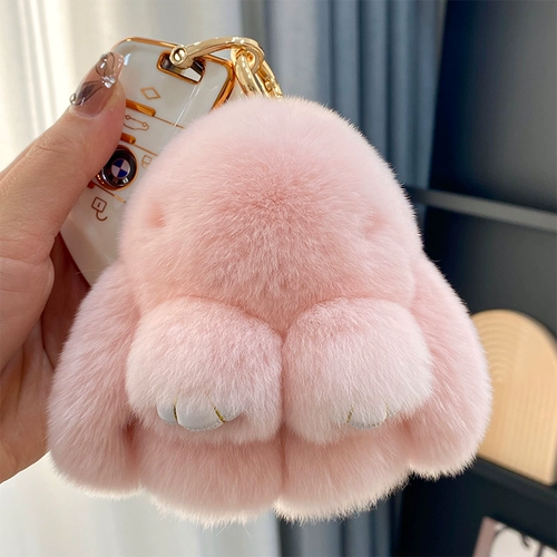 Оригинальная милая плюшевая кукла, маленький кролик, брелок, украшение на сумку