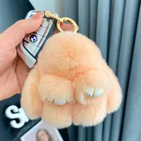 Оранжевый (из меха кролика Рекс) 10см.