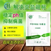 Nitrite water purification production and breeding water quality improver Fish pond salt reduction Shrimp pond nitrite reduction Nitrifying bacteria reduction Ammonia nitrogen reduction