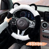 Car Steering Wheel Cover, Warm Winter Plush, for Women, 2026 New Model, High-End, Anti-Freeze, Cute Cartoon