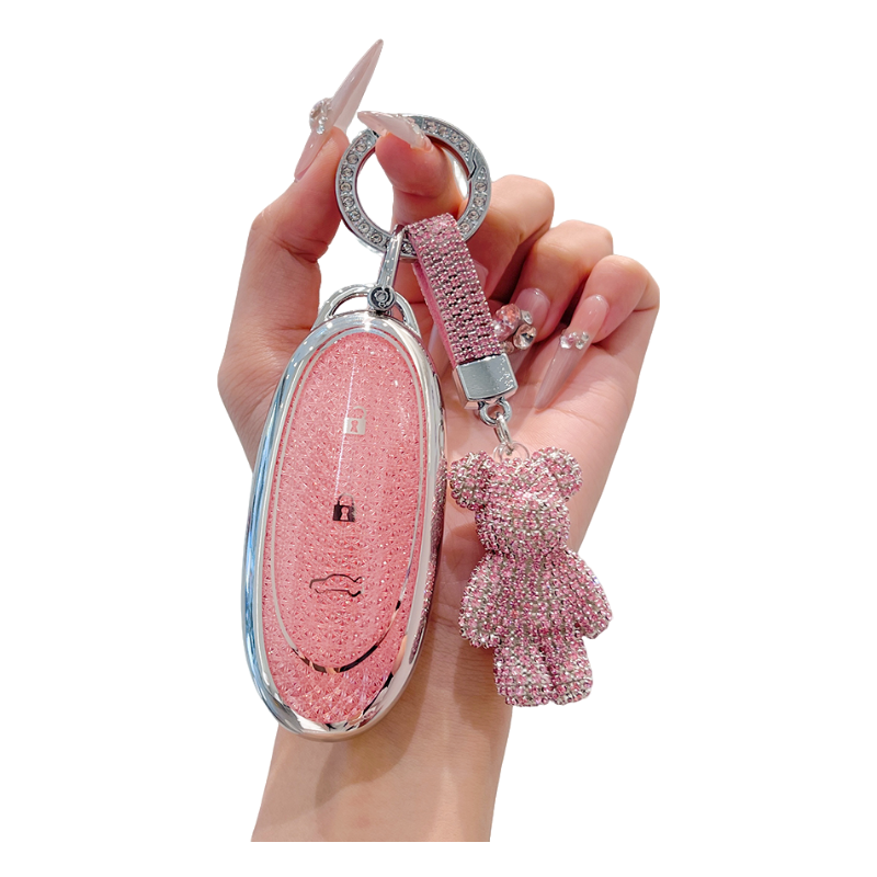 Suitable for Dongfeng Nano 01 Key Cover, New Nano 01 New Energy Vehicle High-End Key Protective Shell with Buckle for Women