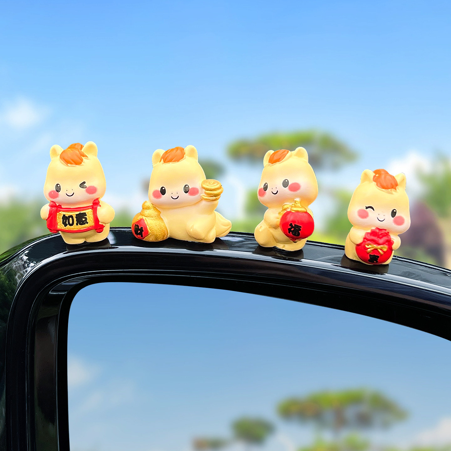 Instant Success Car Ornament 2026 New Model Dashboard Interior Decoration Supplies Interesting Good Omens for Women