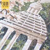 Садовая пейзажа картина мозаика головоломка мраморная картина крыльца европейская масляная живопись.