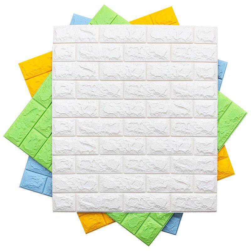 Wall Self-adhesive Board Seal Wall Panel Interior 3d Solid Wall Sticker Foam Wallpaper Self-Adhesive Waterproof Background Wall Brick TatXX_ENCODE_CASE_CAPS_LOCK_Off
