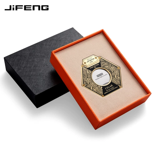 Monsoon Monsoon Cut Cut Cigar Blade Blade Sharp Blade Portable Retro Gift Box, чтобы курить сигарет.