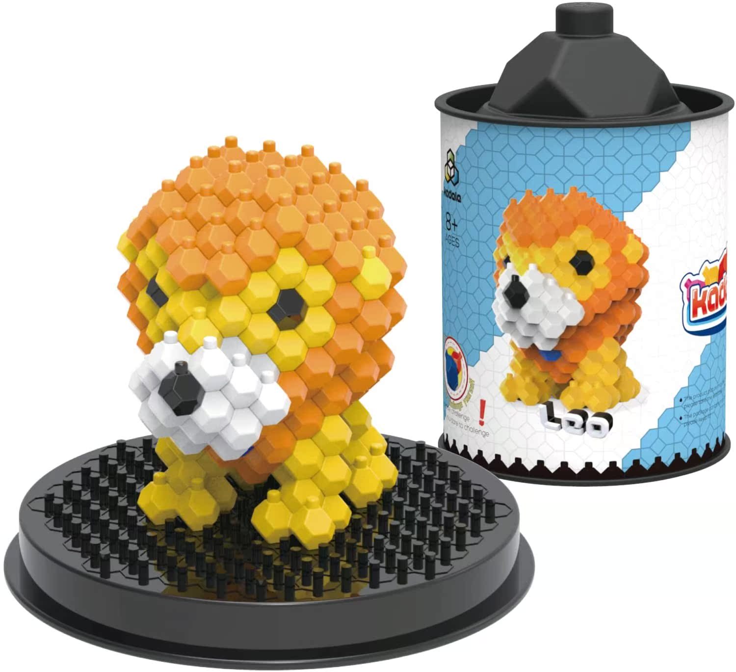 KADELE Leo Toy Building Sets102 Pieces of the Resin Made of Ext