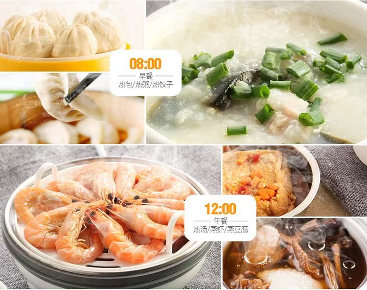 Ký túc xá hấp trứng hai lớp mini đa chức năng tự động hấp trứng gia đình tắt nguồn bữa sáng ba lớp - Nồi trứng nồi lẩu mini tốt	