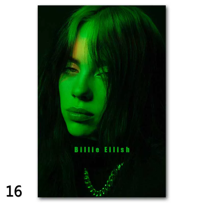 Постер Billie Eilish на Bilibili