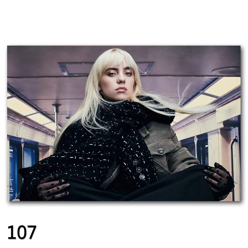 Постер Billie Eilish на Bilibili