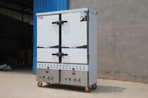 Vegetable Oil Steam Rice Cabinet Commercial Steamed Rice Cart White Oil Butter Methanol 12 Pan 24 Pan Steam Rice Cabinet Large Fully Automatic