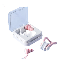 German nose clip for swimming childrens ears to prevent water intrusion artifact lanyard earplugs nose clip adult professional water intrusion prevention