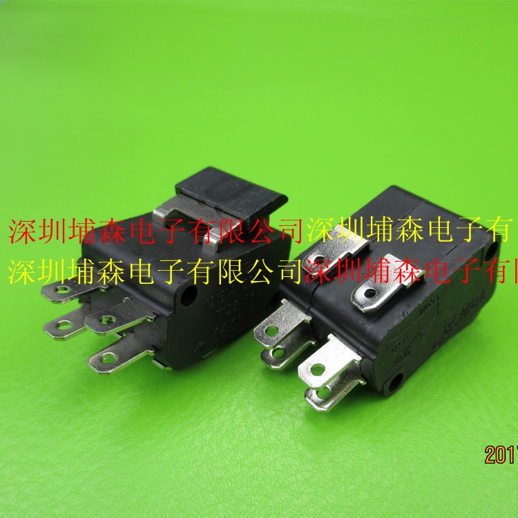 TMSW2-2-3 TMS micro switch dual 6-pin 16A 125V 250V high current bumper car game car