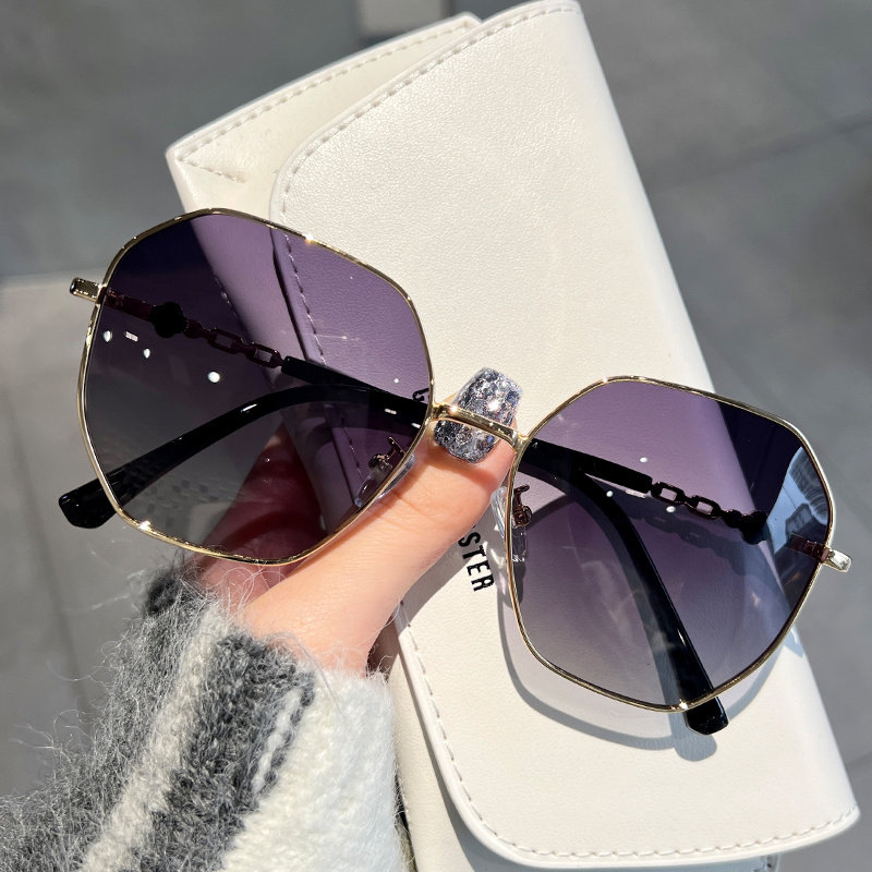 2025 New Style Sunglasses for Women, Summer High-End Polarized Sun Protection Uv Protection Sunglasses with Prescription for Nearsightedness