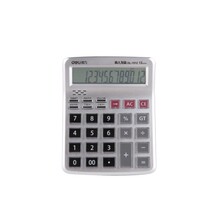 Deli 1512 voice calculator Large screen office financial accounting voice report large button computer