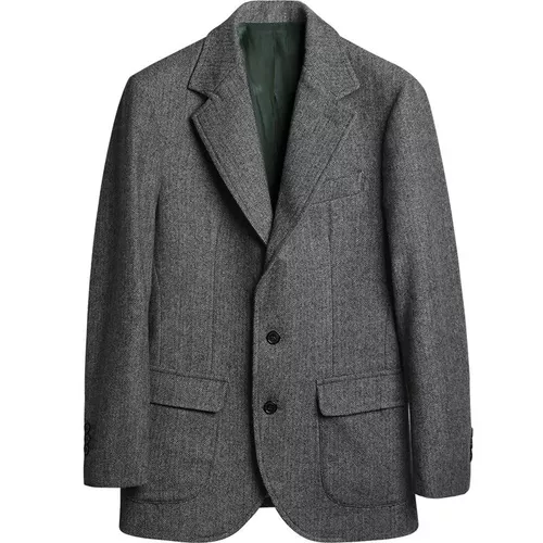 Ретро шерстяной костюм для отдыха, мужская куртка, облегающий крой