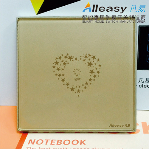 Smart Home RS485 Touch Switch 86 One Internet Control Panel MODBUS Wall Light Control Switch