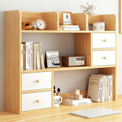 Desktop bookshelf storage simple storage rack student economical home desk simple bookcase