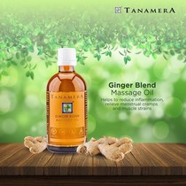 Malaysia direct mail TANAMERA natural ginger mixed massage oil imported original 100ml * 2 bottles