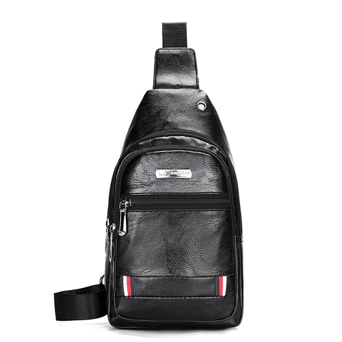 Нагрудная сумка, сумка через плечо, сумка на одно плечо, рюкзак, из натуральной кожи