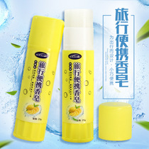 Travel portable handsoap creative rotation of scaling clean soap clean soap fresh bacterial handmade soap toiletries