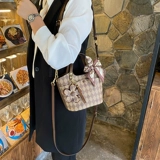 Модная универсальная сумка через плечо, Гонконг, из натуральной кожи, в корейском стиле, городской стиль