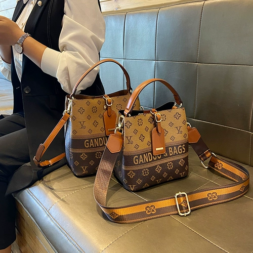 Универсальная сумка, из натуральной кожи, в корейском стиле, премиум класс