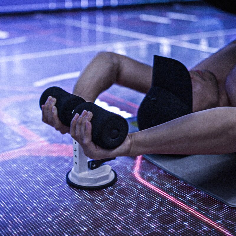 Supine-based sitting assistant fixed foot minus waist collecting machine home Greco-belly suction cup style bodybuilding fitness equipment for home