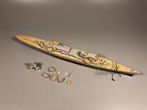 Sichuan and Chongqing CY700022 1 700 Prince Eugen wooden deck with trumpeter 05766