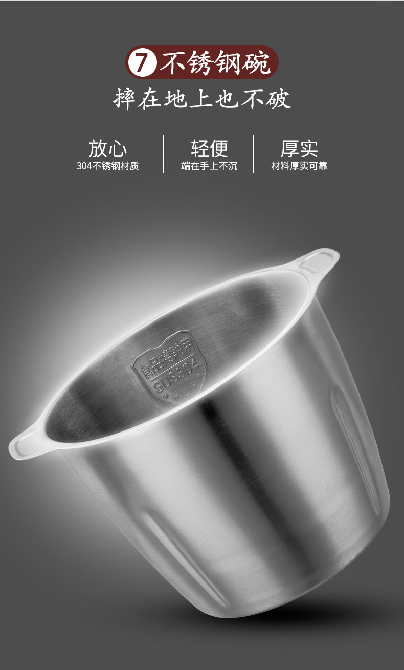 志高 小型电动绞肉机 2斤大容量 图9