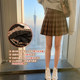 Zeng Xiaoxian ສີດໍາຂອງແມ່ຍິງ pleated skirt ແມ່ຍິງ versatile ແອວສູງແອວ, ຕ້ານການ exposure slimming ພາກຮຽນ spring skirt ສັ້ນ