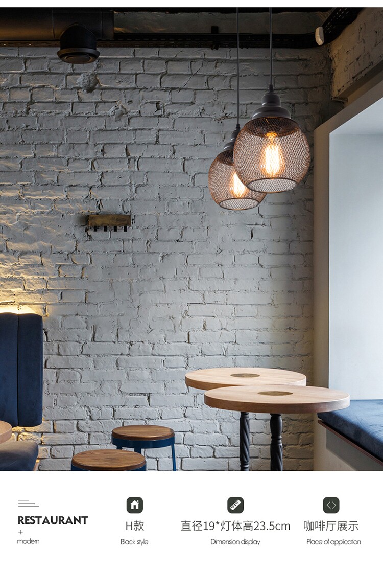 Ресторан люстра None Loft