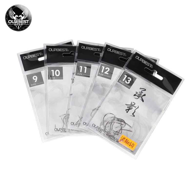 Oubest Loach Hook for Raft Fishing, Specialized for Red-Tailed Corn Bass, Oubest Loach Hook