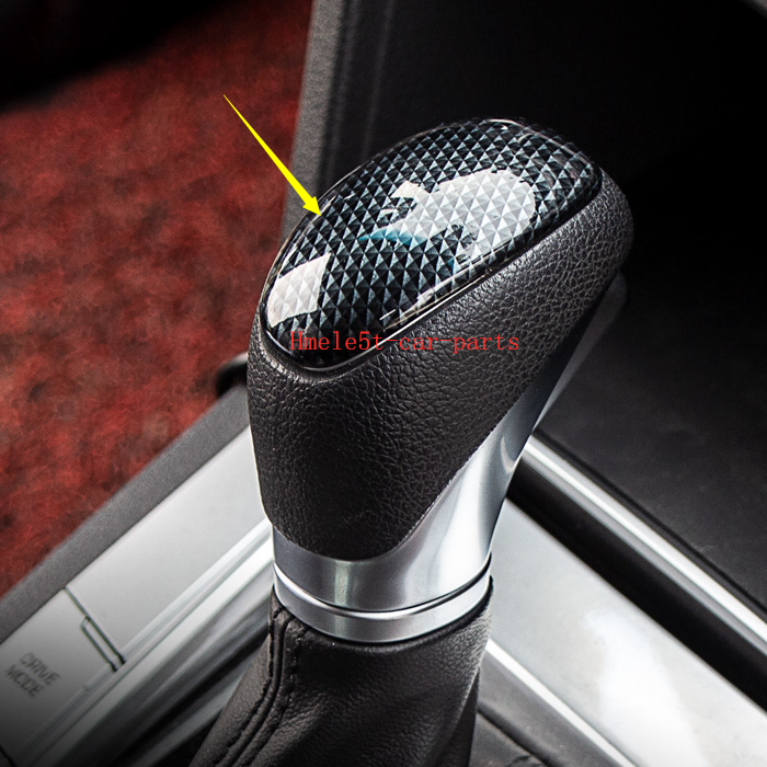 For Hyundai Elantra 20172020 ABS Carbon fiber Inner Gear Shift Knob