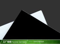Tempered glass plate black and white paint pattern colored glass custom desktop custom dining table coffee table range hood panel