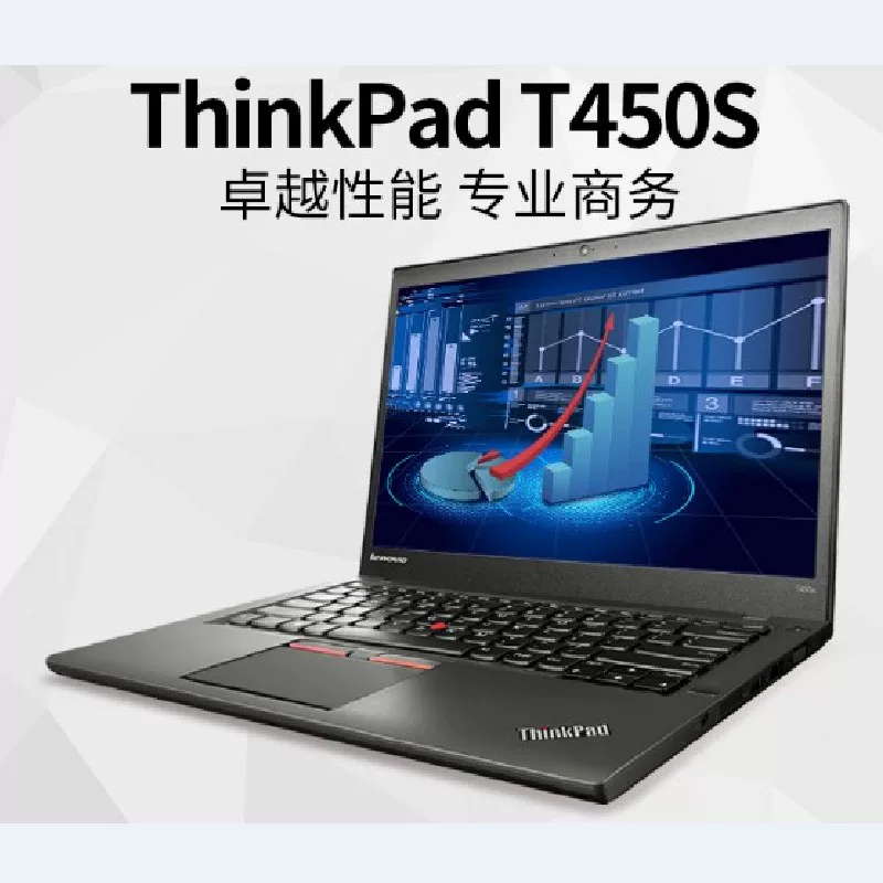 Ноутбук Lenovo с четырьмя ядрами для студентов, 14 дюймов, T450, ThinkPad, Intel Core i7