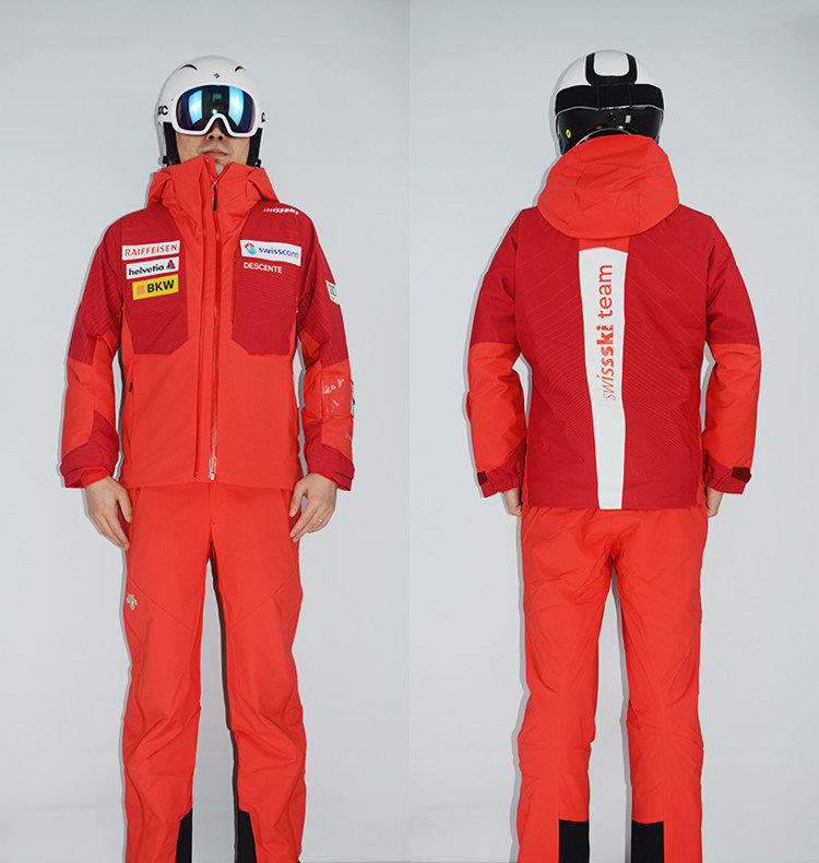 Winter road master 20 21 Descente SWISS DWUQJK50 Swiss team professional ski suit