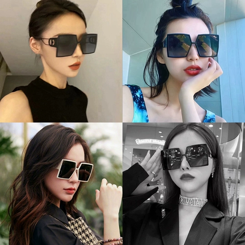Ретро солнцезащитные очки, в корейском стиле, популярно в интернете, защита от ультрафиолета, европейский стиль