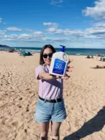 Австралия Priceline Everyday Sunscreen Большая бочка 1L Установка SPF50 Face Face Waterpronation военная тренировка