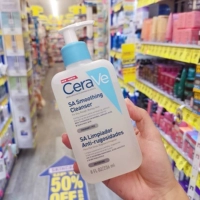 Cerave, мягкое очищающее молочко с салициловой кислотой, увлажняющий керамид, 236 мл