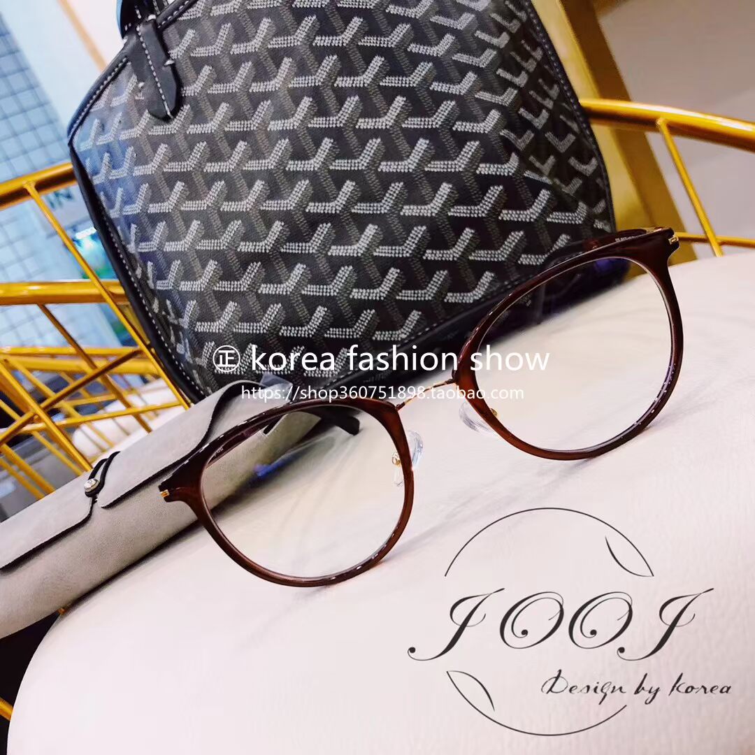 Hàn Quốc Dongdaemun mua JOOJ đồng bằng nam và nữ đồng bằng kính trăm phần trăm chống bức xạ kính phẳng - Kính đeo mắt kính kính dior