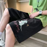 Tide, летние брендовые шорты, спортивные пляжные штаны, свободный крой, оверсайз, большой размер