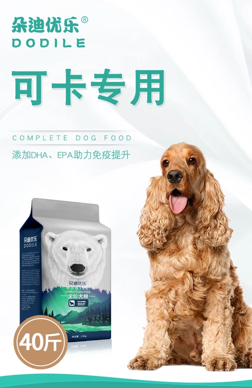 Thức ăn cho chó 20kg40 kg đặc biệt chó con chó trưởng thành chó nhỏ và vừa chó nói chung tự nhiên thức ăn cho chó làm đẹp lông xé - Chó Staples thức ăn hạt cho chó